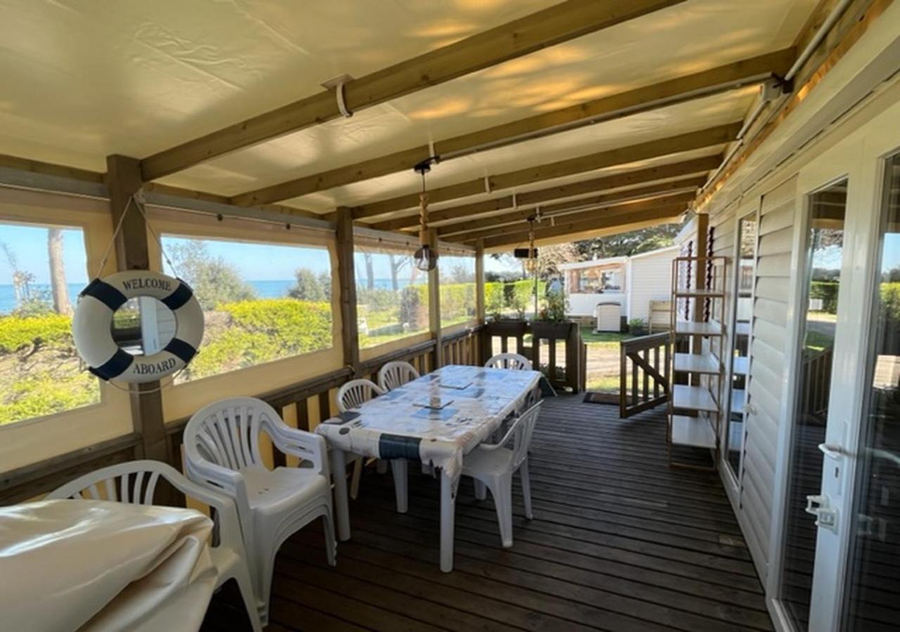 Mobilhomes Quiberon Camping Conguel - Bord De Mer Exteriör bild