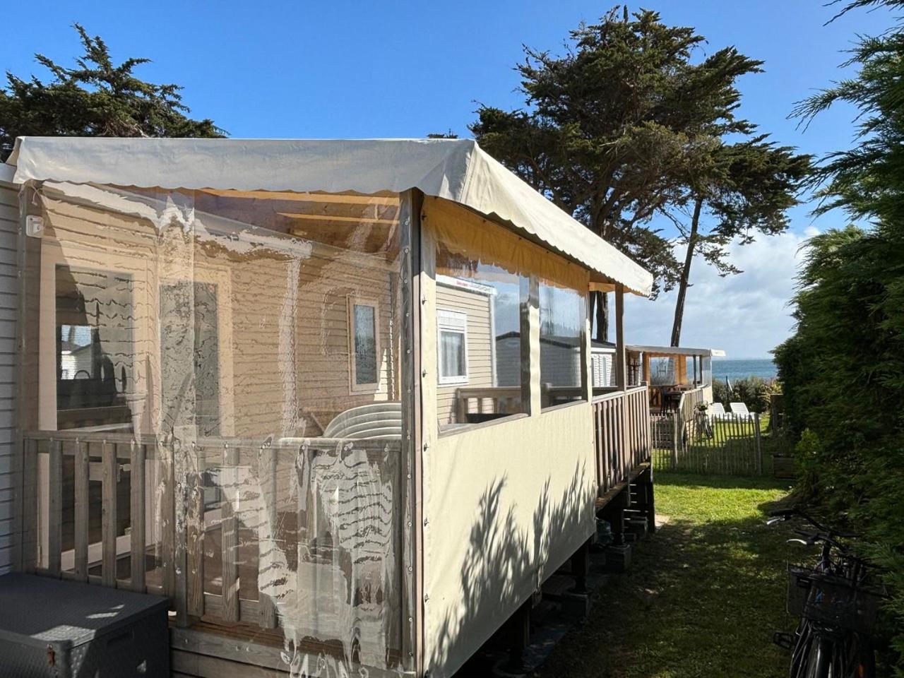 Mobilhomes Quiberon Camping Conguel - Bord De Mer Exteriör bild