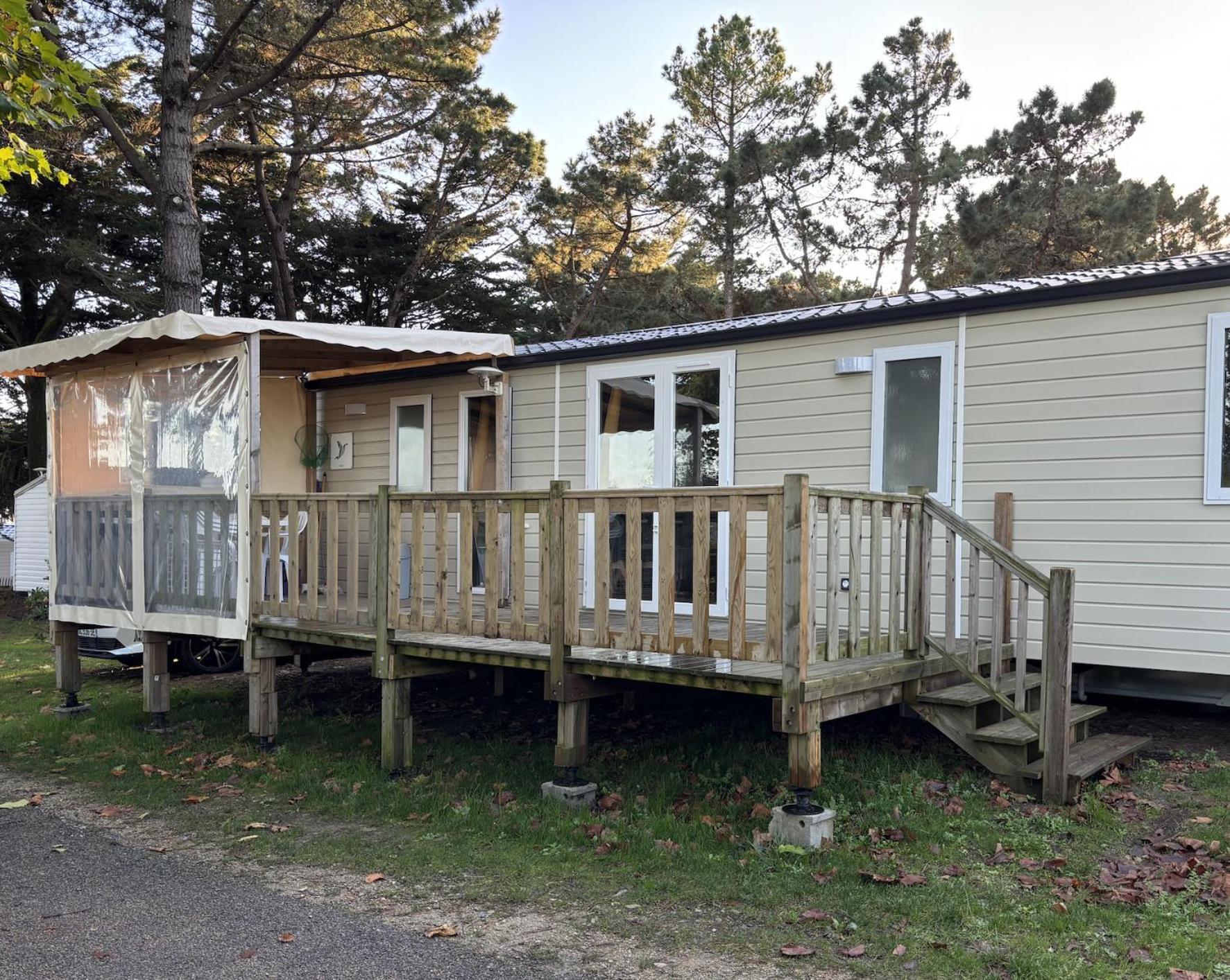 Mobilhomes Quiberon Camping Conguel - Bord De Mer Exteriör bild