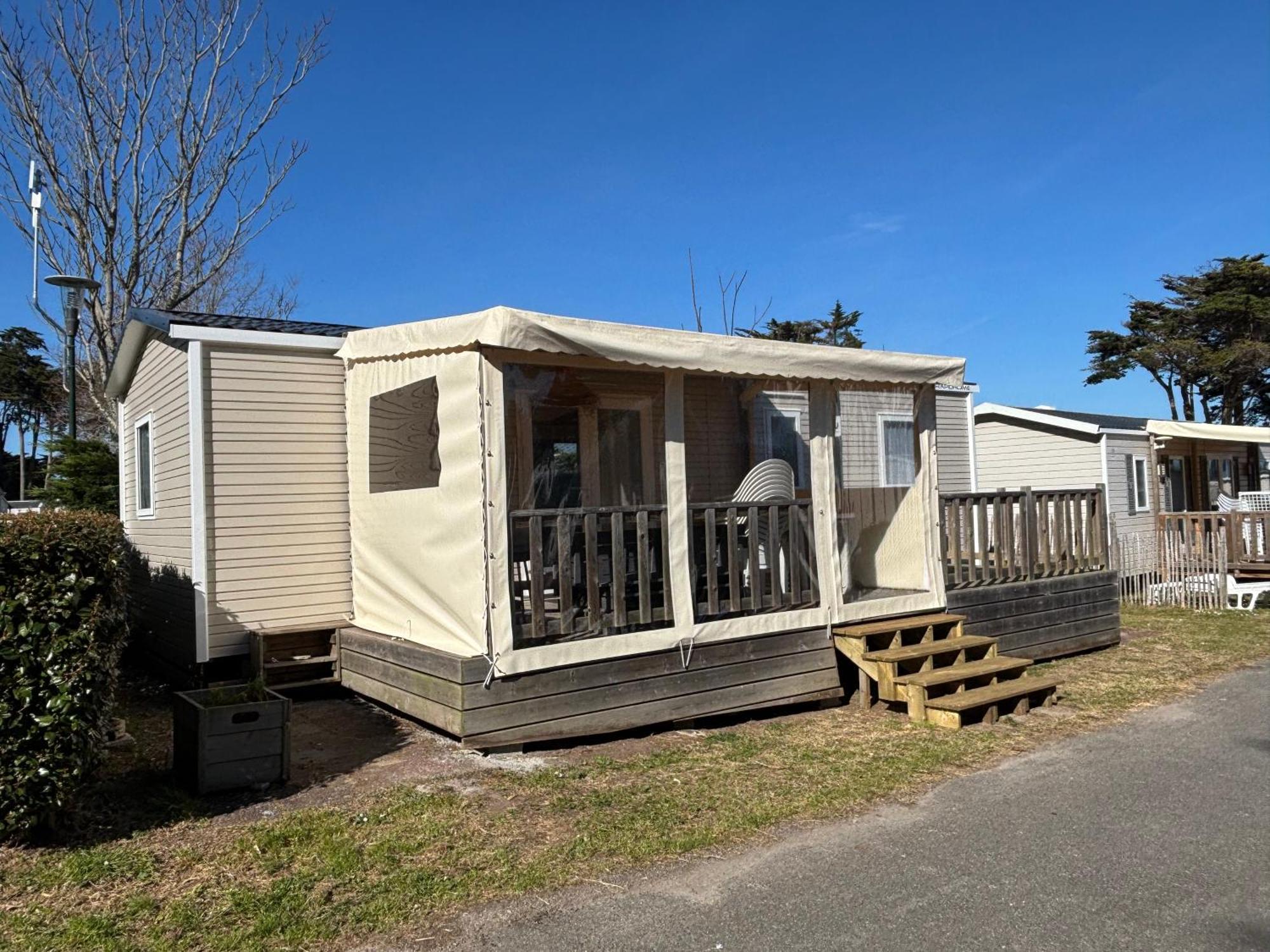 Mobilhomes Quiberon Camping Conguel - Bord De Mer Exteriör bild